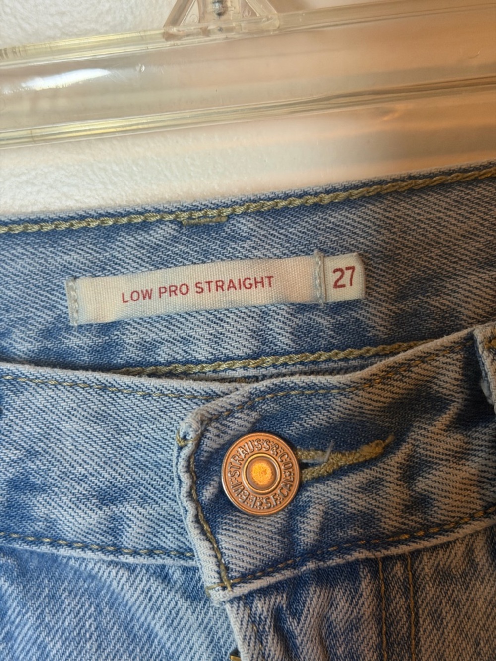 Women's Low Pro Straight Jeans - Picture 3 of 5